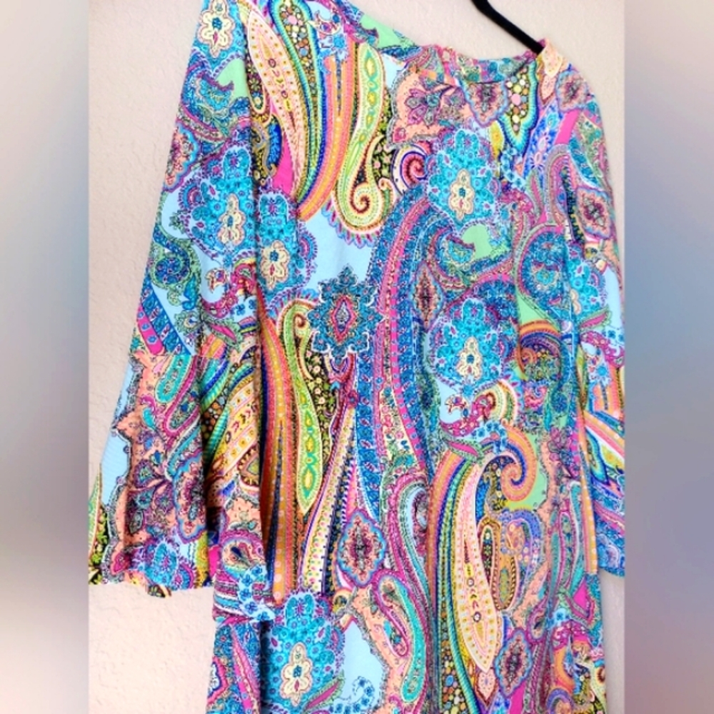 Tommy Hilfiger Multicolor Women's Dress Size 10 - Picture 4 of 10